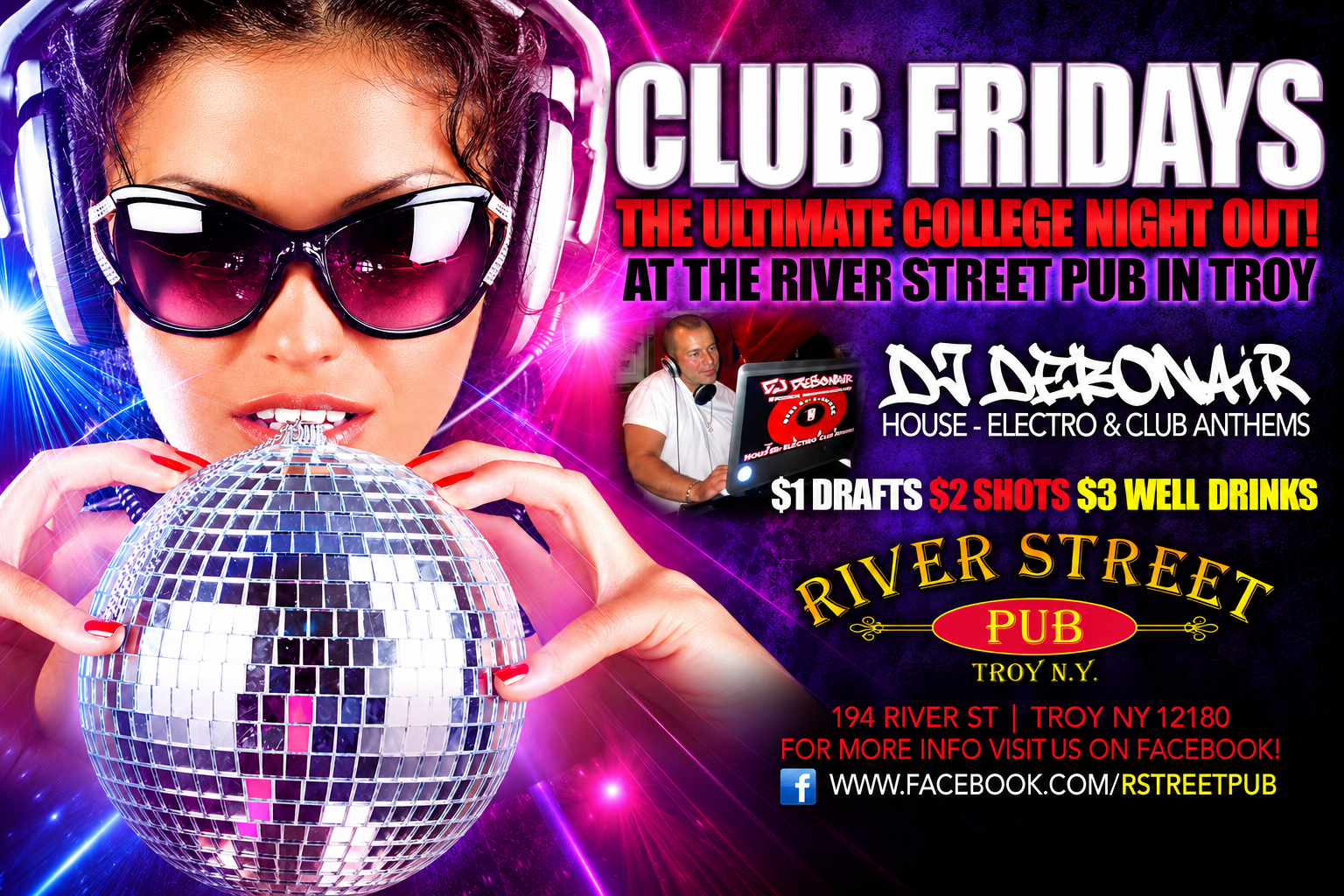 Club Fridays with DJ Debonair at River Street Pub — September 1, 2012 | Uforia Entertainment & DJ Debonair